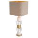 Veioze - Veioza/ lampa de masa LUX Cullingham, alama antic/ alb