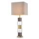 Veioza/ lampa de masa LUX Cullingham, alama antic/ gri