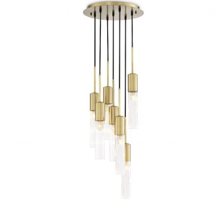 Pendule, Lustre suspendate - Lustra moderna design LUX cu 7 pendule Lulu