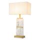 Veioze - Veioza/ lampa de masa LUX cu baza din marmura Newton L