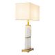 Veioze - Veioza/ lampa de masa LUX cu baza din marmura Newton L