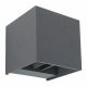 Aplice - Aplica LED exterior ambientala moderna lumina sus / jos IP44 VERONIKA