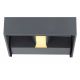 Aplice - Aplica LED exterior ambientala moderna lumina sus / jos IP44 VERONIKA