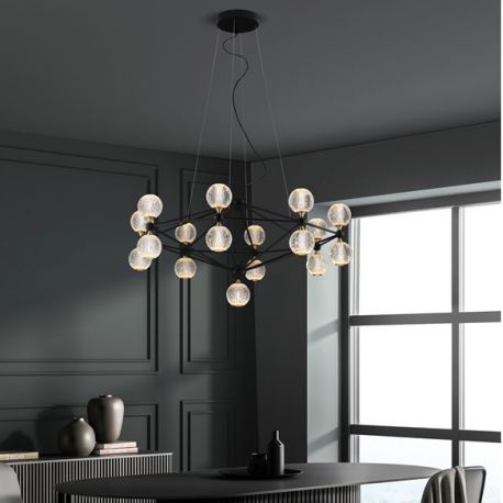 Candelabre, Lustre - Lustra LED dimabila design modern BELINDA