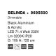 Candelabre, Lustre - Lustra LED dimabila design modern BELINDA