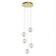 Pendule, Lustre suspendate - Lustra LED suspendata moderna design elegant BRILLANTE 5L
