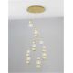 Pendule, Lustre suspendate - Lustra moderna cu 7 pendule LED design elegant BRILLE