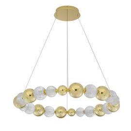 Pendule, Lustre suspendate - Lustra suspendata LED design elegant BRILLE, 94cm