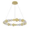 Lustra suspendata LED design elegant BRILLE, 94cm