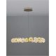 Pendule, Lustre suspendate - Lustra suspendata LED design elegant BRILLE, 94cm
