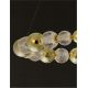 Pendule, Lustre suspendate - Lustra suspendata LED design elegant BRILLE, 94cm