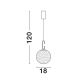 Pendule, Lustre suspendate - Pendul LED modern design elegant HOOK