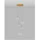 Pendule, Lustre suspendate - Lustra LED moderna cu 5 Pendule design elegant HOOK