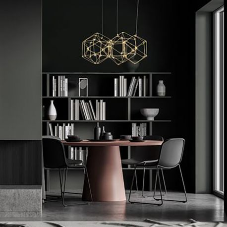 Pendule, Lustre suspendate - Lustra LED moderna design deosebit NEBULA 47cm