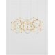 Pendule, Lustre suspendate - Lustra LED moderna design deosebit NEBULA 47cm