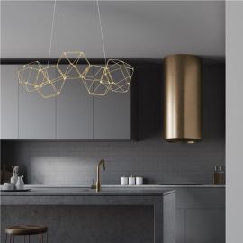 Pendule, Lustre suspendate - Lustra LED moderna design deosebit NEBULA 84cm