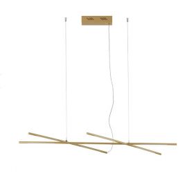 Pendule, Lustre suspendate - Lustra LED suspendata design modern RACCIO aurie