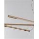 Pendule, Lustre suspendate - Lustra LED suspendata design modern RACCIO aurie