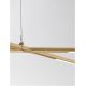 Pendule, Lustre suspendate - Lustra LED suspendata design modern RACCIO aurie