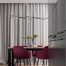 Pendule, Lustre suspendate - Lustra LED suspendata design modern RACCIO negru