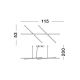 Pendule, Lustre suspendate - Lustra LED suspendata design modern RACCIO negru