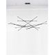 Pendule, Lustre suspendate - Lustra LED XL suspendata design modern RACCIO negru