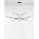 Pendule, Lustre suspendate - Lustra LED XL suspendata design modern RACCIO negru