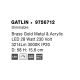 Lustre aplicate - Lustra LED aplicata design ultra-modern GATLIN 28W