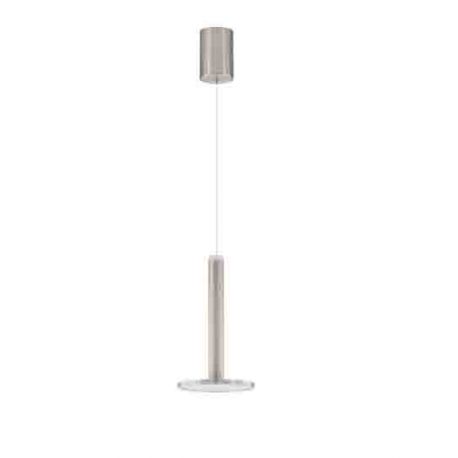 Pendule, Lustre suspendate - Lustra / Pendul LED modern design minimalist PALENCIA nickel