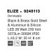 Lustre aplicate - Lustra LED aplicata design modern ELIZE III 28W
