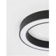 Lustre aplicate - Lustra LED aplicata design modern OPAL 50W negru