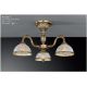 Lustre aplicate - Lustra clasica aplicata cu 3 brate design italian realizata manual 6302