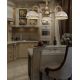 Lustre aplicate - Lustra clasica aplicata cu 3 brate design italian realizata manual 6302
