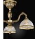 Lustre aplicate - Lustra clasica aplicata cu 3 brate design italian realizata manual 6302