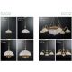 Lustre aplicate - Lustra clasica aplicata cu 3 brate design italian realizata manual 6302