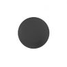 Aplica LED de perete design ambiental CYRCLE 30cm negru