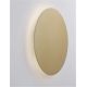 Aplice, corpuri de iluminat pentru pereti - Aplica LED de perete design ambiental CYRCLE 30cm aurie