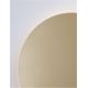 Aplice, corpuri de iluminat pentru pereti - Aplica LED de perete design ambiental CYRCLE 30cm aurie