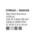Aplice, corpuri de iluminat pentru pereti - Aplica LED de perete design ambiental CYRCLE 30cm aurie