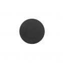 Aplica LED de perete design ambiental CYRCLE 22cm negru