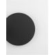 Aplice, corpuri de iluminat pentru pereti - Aplica LED de perete design ambiental CYRCLE 22cm negru