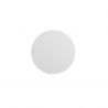 Aplica LED de perete design ambiental CYRCLE 22cm alba