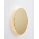 Aplice, corpuri de iluminat pentru pereti - Aplica LED de perete design ambiental CYRCLE 22cm aurie