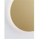 Aplice, corpuri de iluminat pentru pereti - Aplica LED de perete design ambiental CYRCLE 22cm aurie