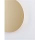 Aplice, corpuri de iluminat pentru pereti - Aplica LED de perete design ambiental CYRCLE 22cm aurie