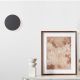 Aplice, corpuri de iluminat pentru pereti - Aplica LED de perete design ambiental CYRCLE 30cm negru