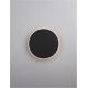 Aplice, corpuri de iluminat pentru pereti - Aplica LED de perete design ambiental CYRCLE 30cm negru