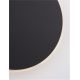 Aplice, corpuri de iluminat pentru pereti - Aplica LED de perete design ambiental CYRCLE 30cm negru
