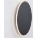 Aplice, corpuri de iluminat pentru pereti - Aplica LED de perete design ambiental CYRCLE 30cm negru
