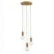 Lustra moderna cu 3 pendule design minimalist VEDA